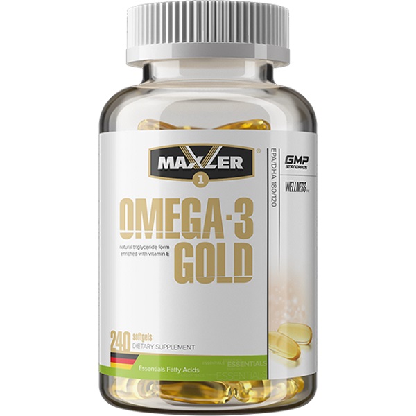 Omega-3 gold (DE) 240 мягк.капс Mxl